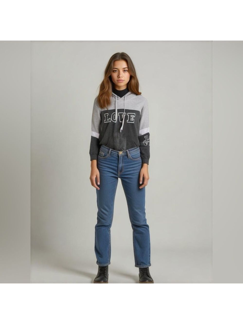 No boundaries hooded sweatshirt girls size 11/13
